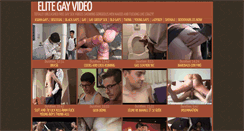 Desktop Screenshot of elitegayvideo.com